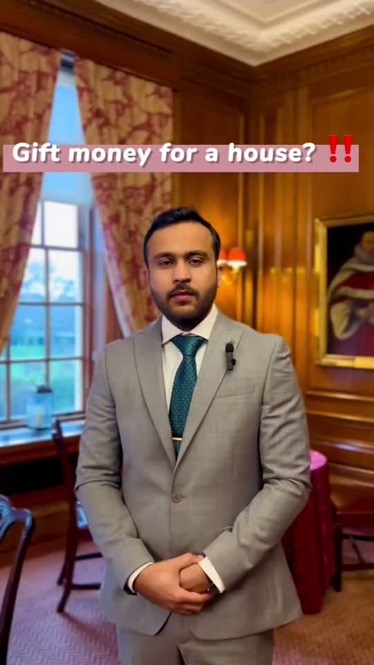 Sajjad Hussain explaining gifted deposits for a house purchase